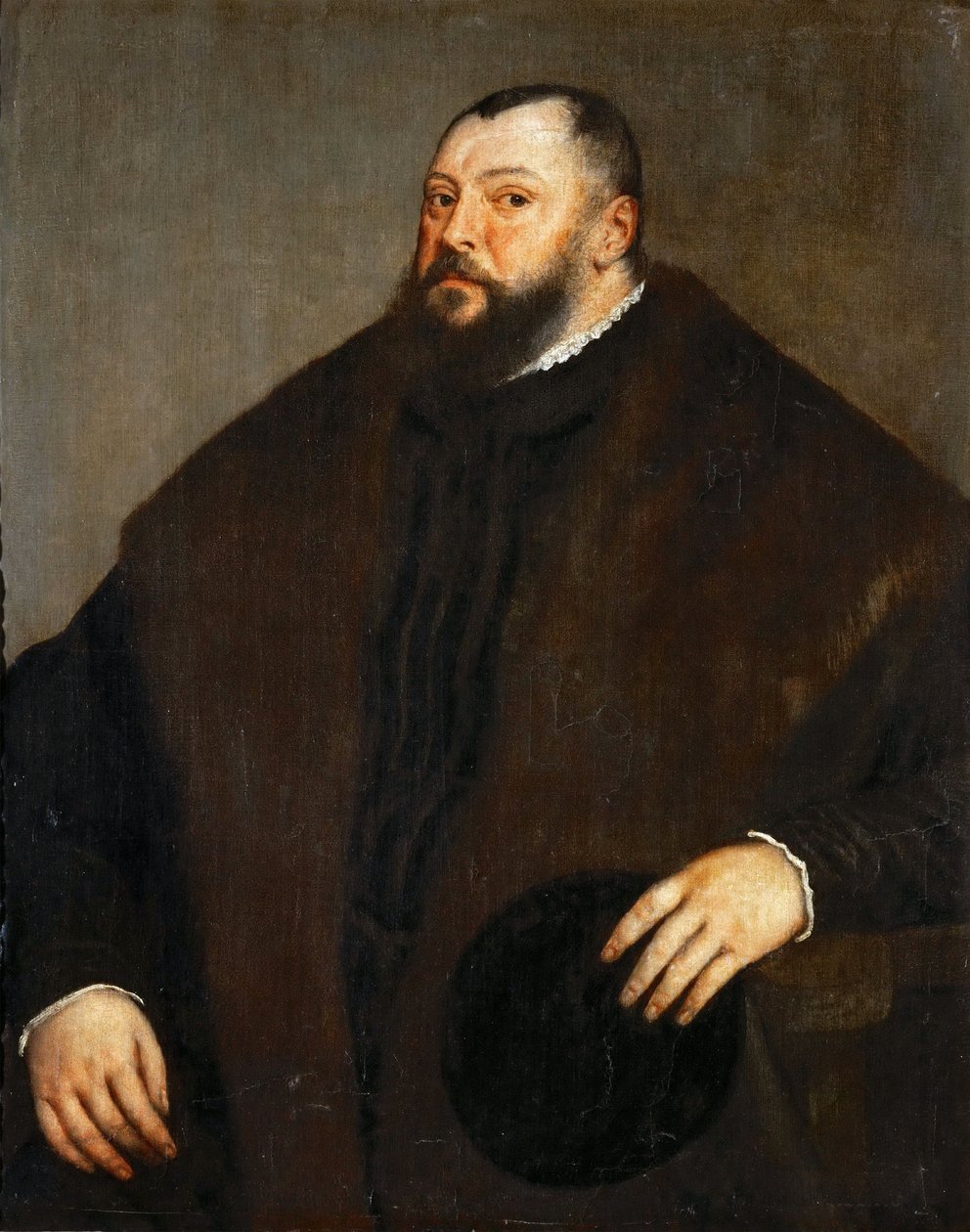 Jean Frederic I de Saxe - John Frederick I (1503-1554), Elector of Saxony - Titian (1488-1576). Óleo sobre tela, c. 1550. Dimensão : 103,5x83 cm. Museu de História de Arte, Vienne de Tiziano Vecelli