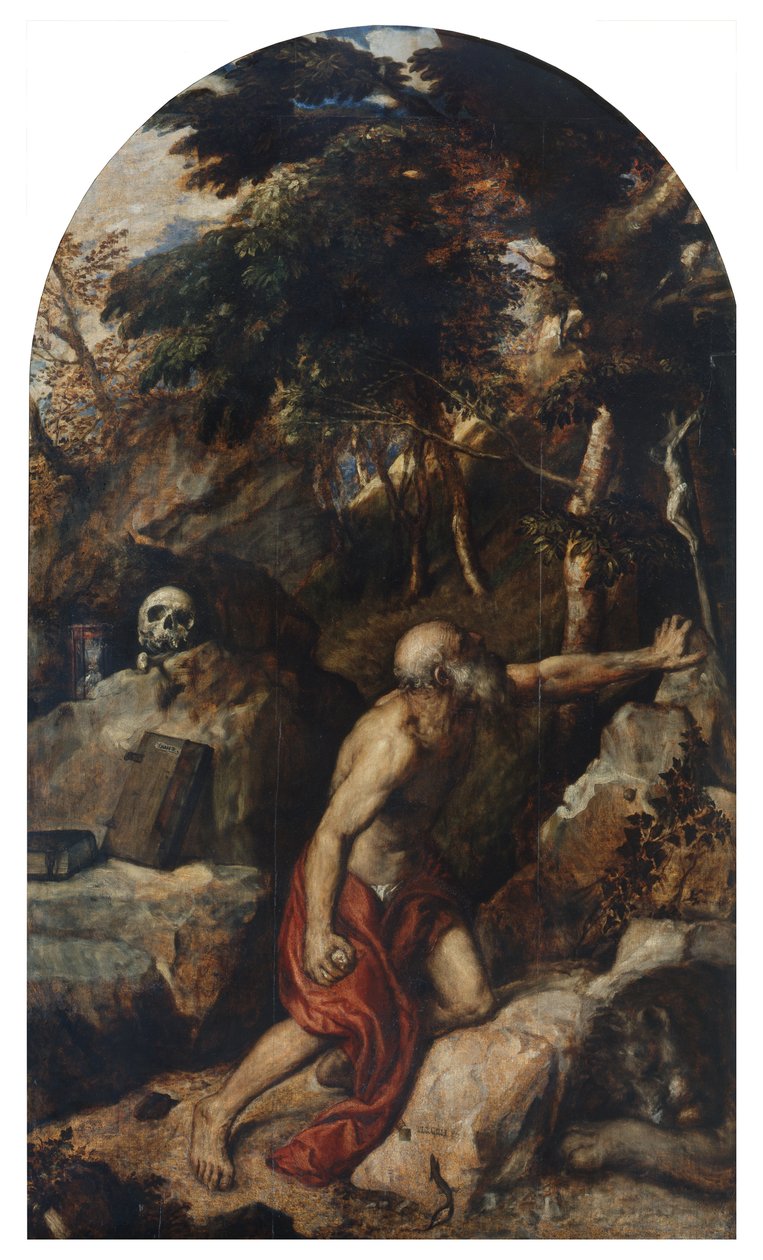 Penitente São Jerônimo de Tiziano Vecelli