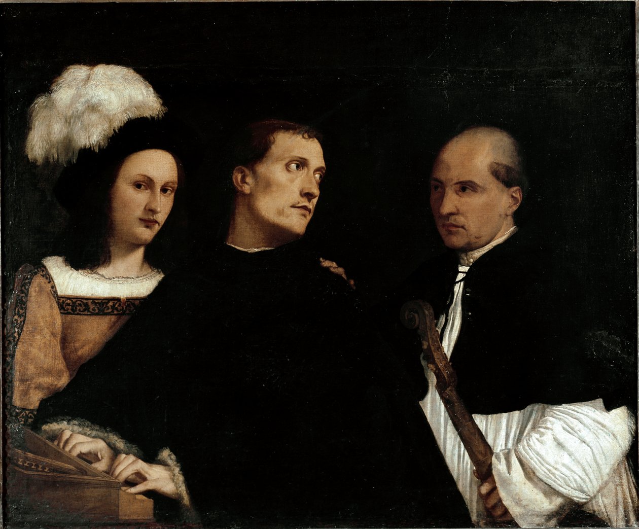 O Concerto (ou Concerto Interrompido) de Titian (c.1488 1576)