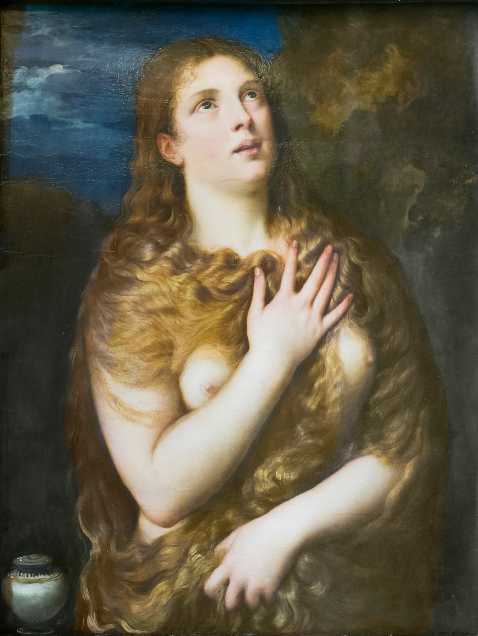 A penitente Madalena de Titian (c.1488 1576)