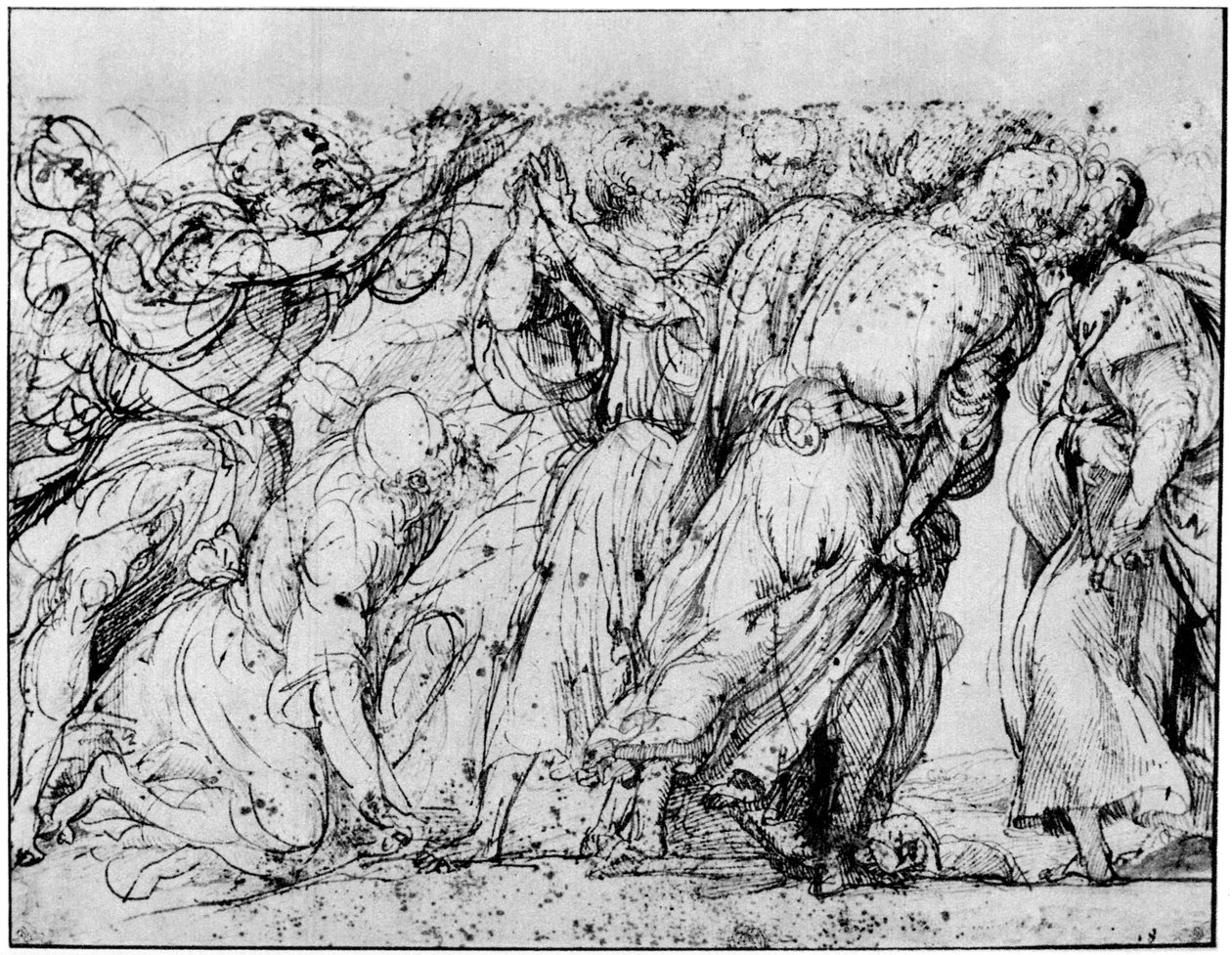 Grupo de Apóstolos, 1516-1518, 1937 de Tiziano Vecelli