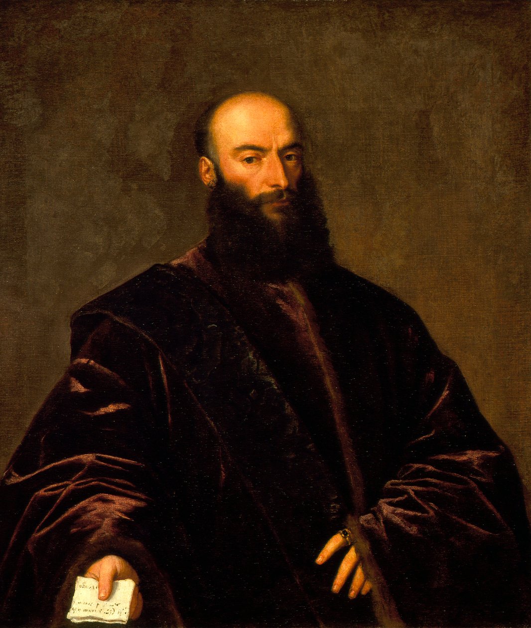 Retrato de Giacomo por Andrea Dolfin de Titian