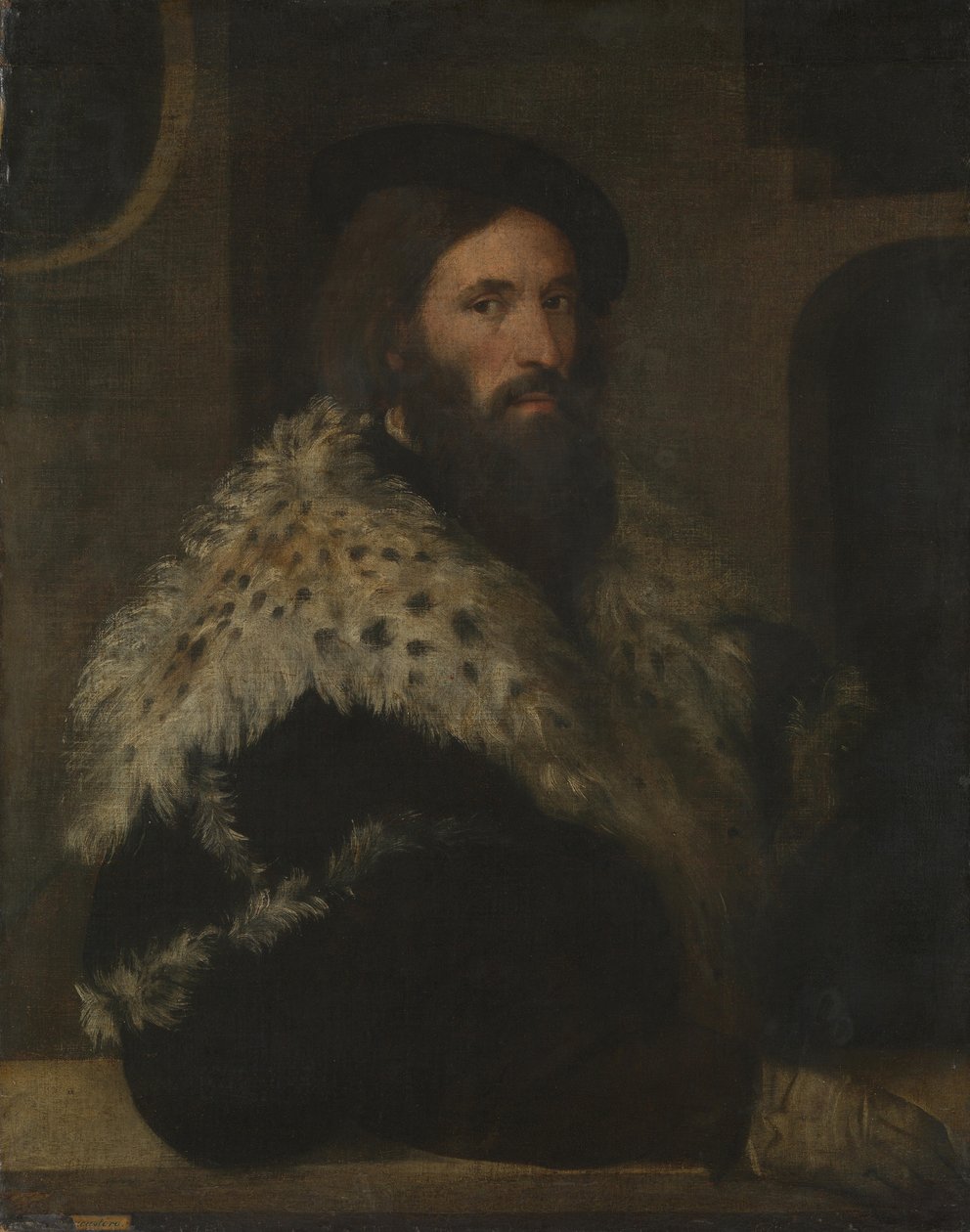 Retrato de Girolamo Fracastoro, ca 1528. de Titian