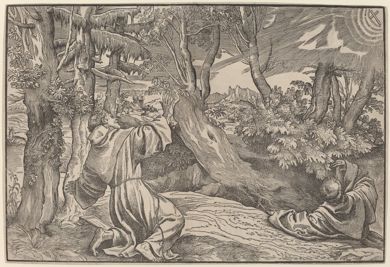 São Francisco Recebendo os Estigmas de Titian