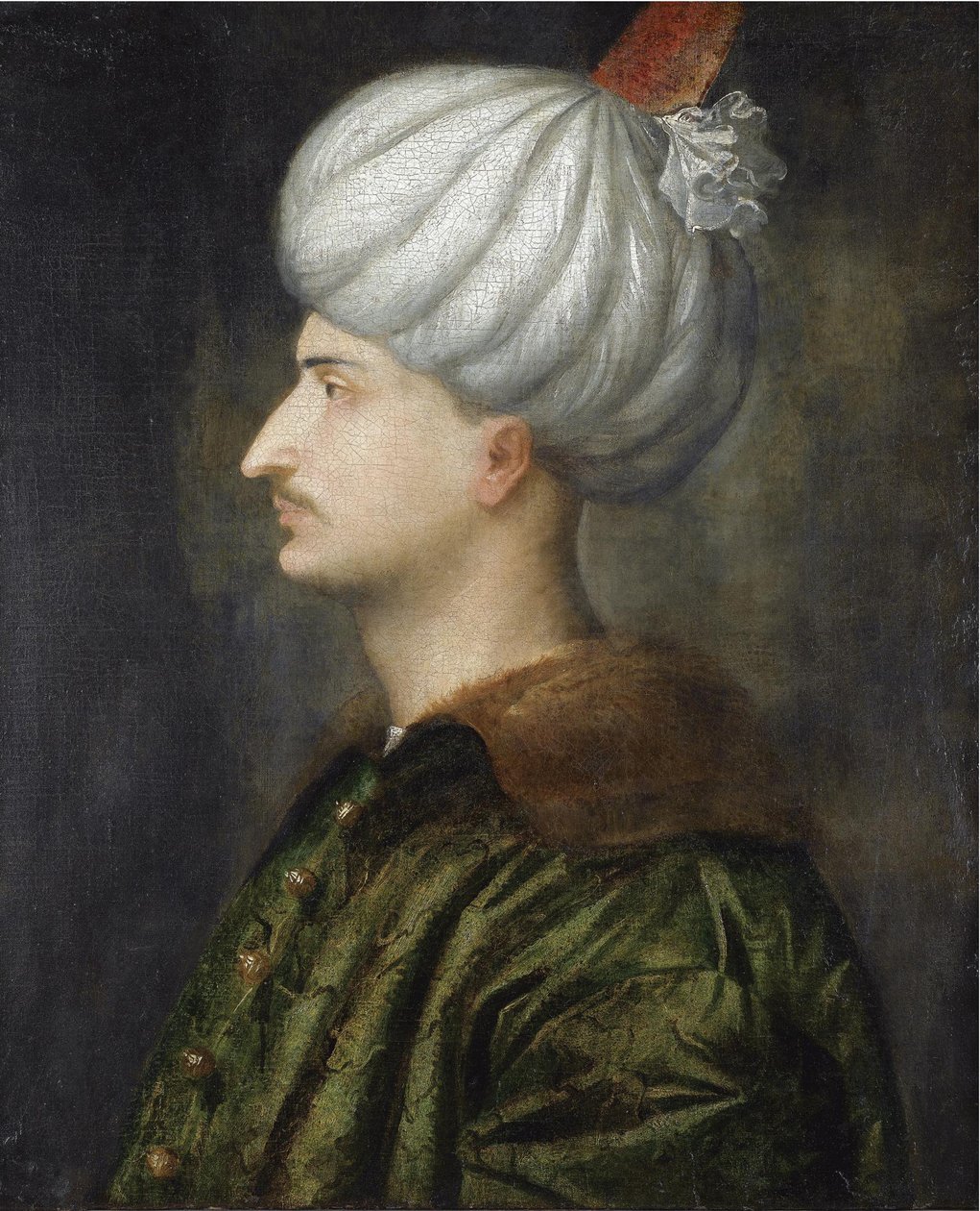 Sultão Suleiman I, o Magnífico de Titian,