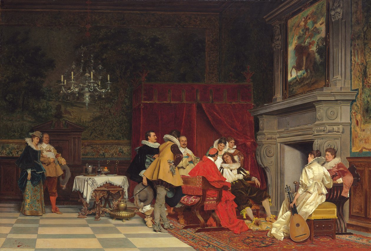 No cardeal, 1880 de Tito Conti