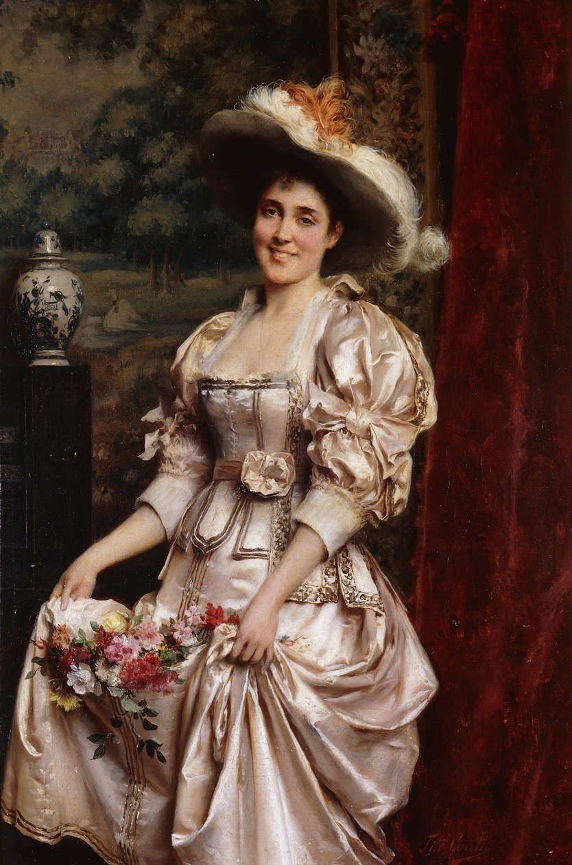 A Menina de Flor, de Tito Conti