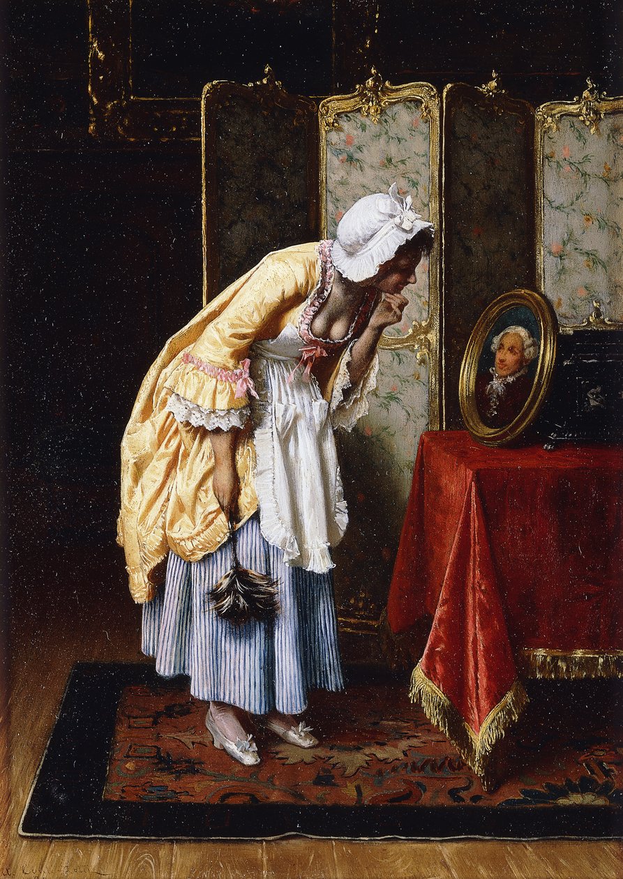 O admirador secreto, 1871 de Tito Conti