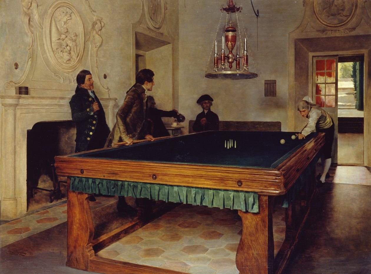 Jogo de bilhar de Tito Lessi