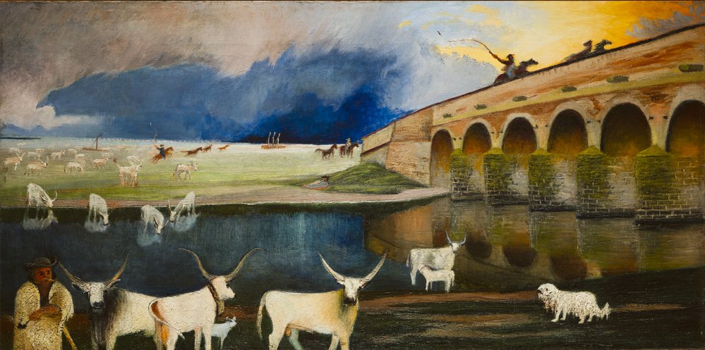 Tempestade no Hortobagy de Tivadar Kosztka Csontvary