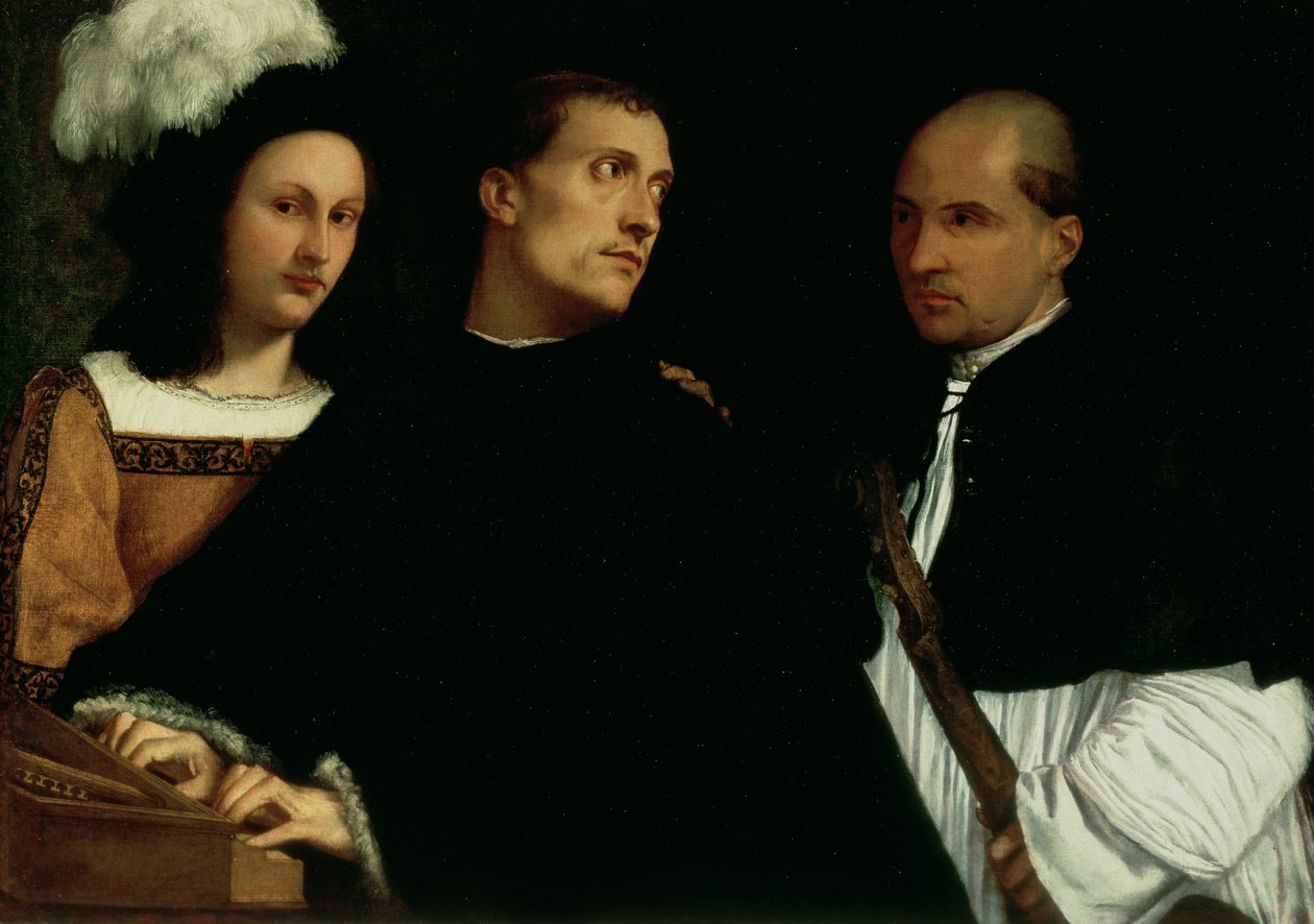 Concerto interrompido, c.1512 de Tiziano Vecelli
