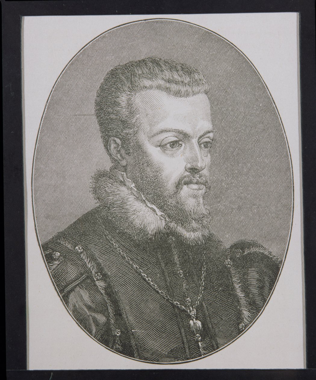Rei Filipe II (1527-99) da Espanha de Tiziano Vecelli
