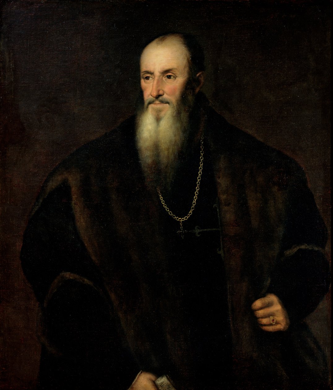 Retrato de Nicolas Perrenot de Granvelle, 1548 de Tiziano Vecelli