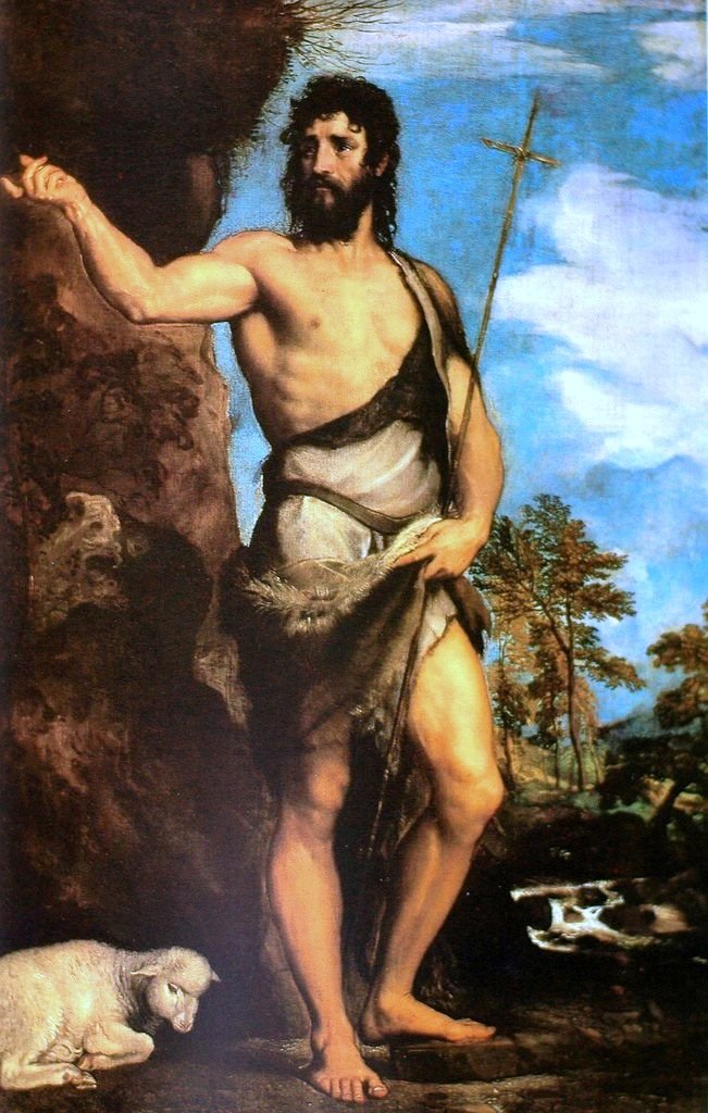 São João Batista de Tiziano Vecelli