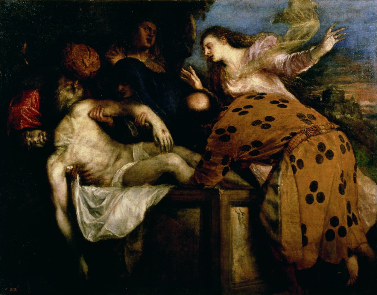 O sepultamento de Cristo de Tiziano Vecelli