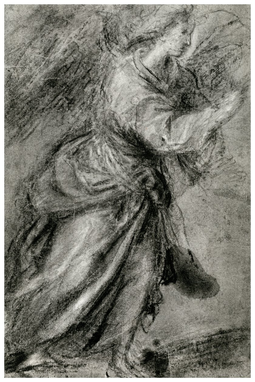 Anjo da Anunciação, c1565, 1937 de Tiziano Vecelli