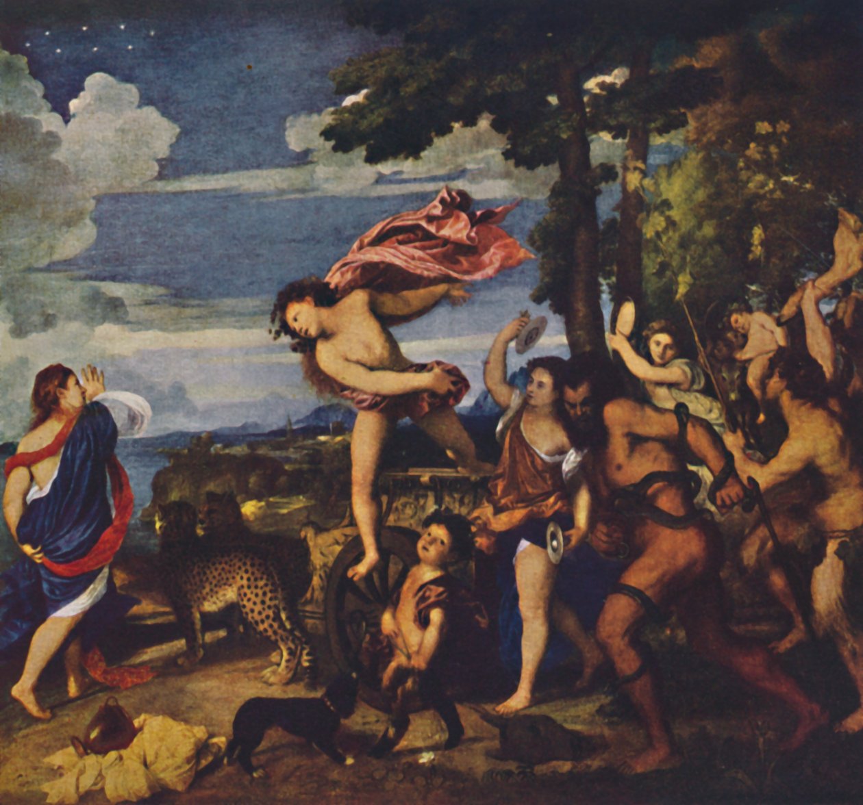 Baco e Ariadne, 1520-1523, c1950. de Tiziano Vecelli