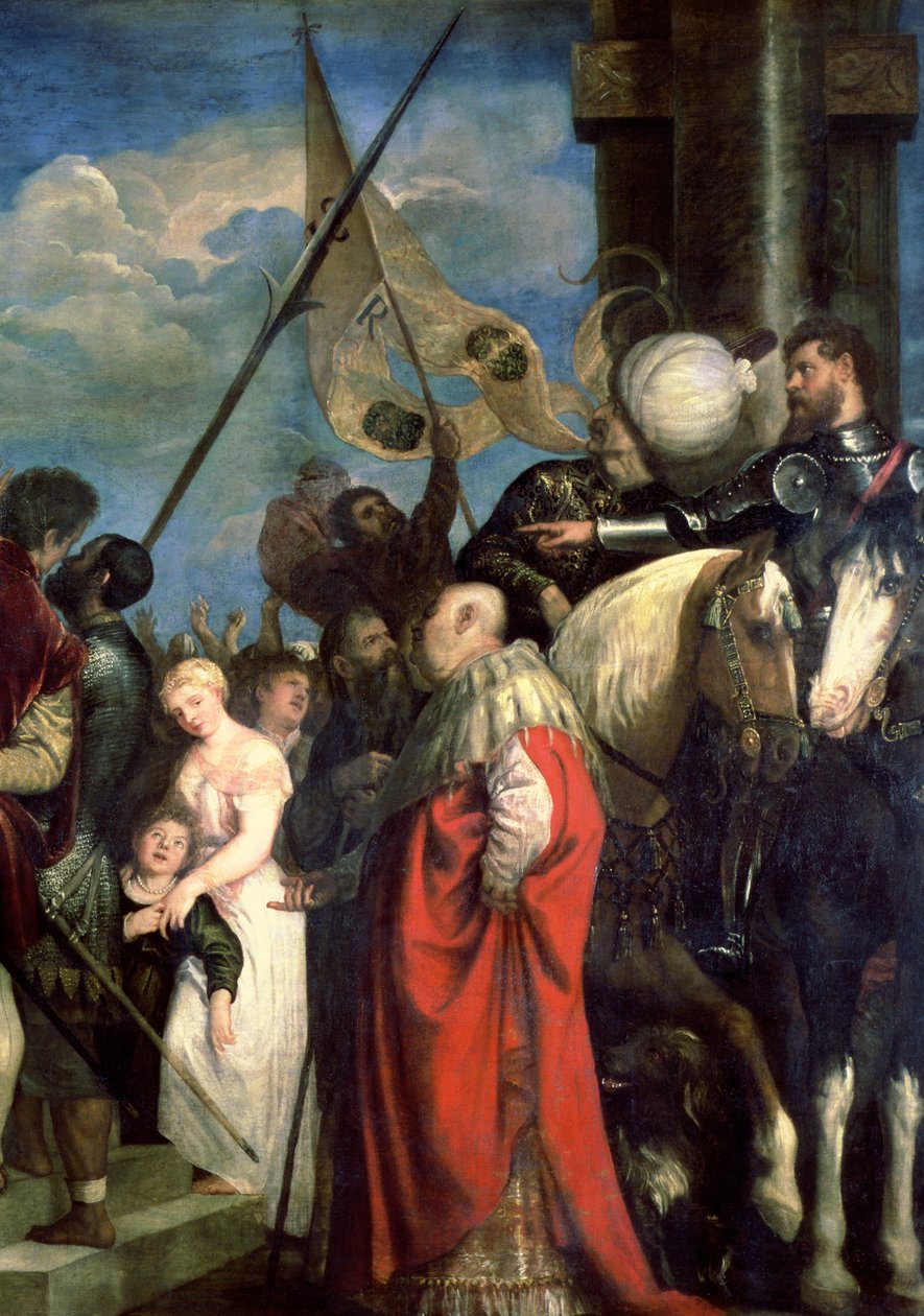 Ecce, 1543 (detalhe de 68666) de Tiziano Vecelli