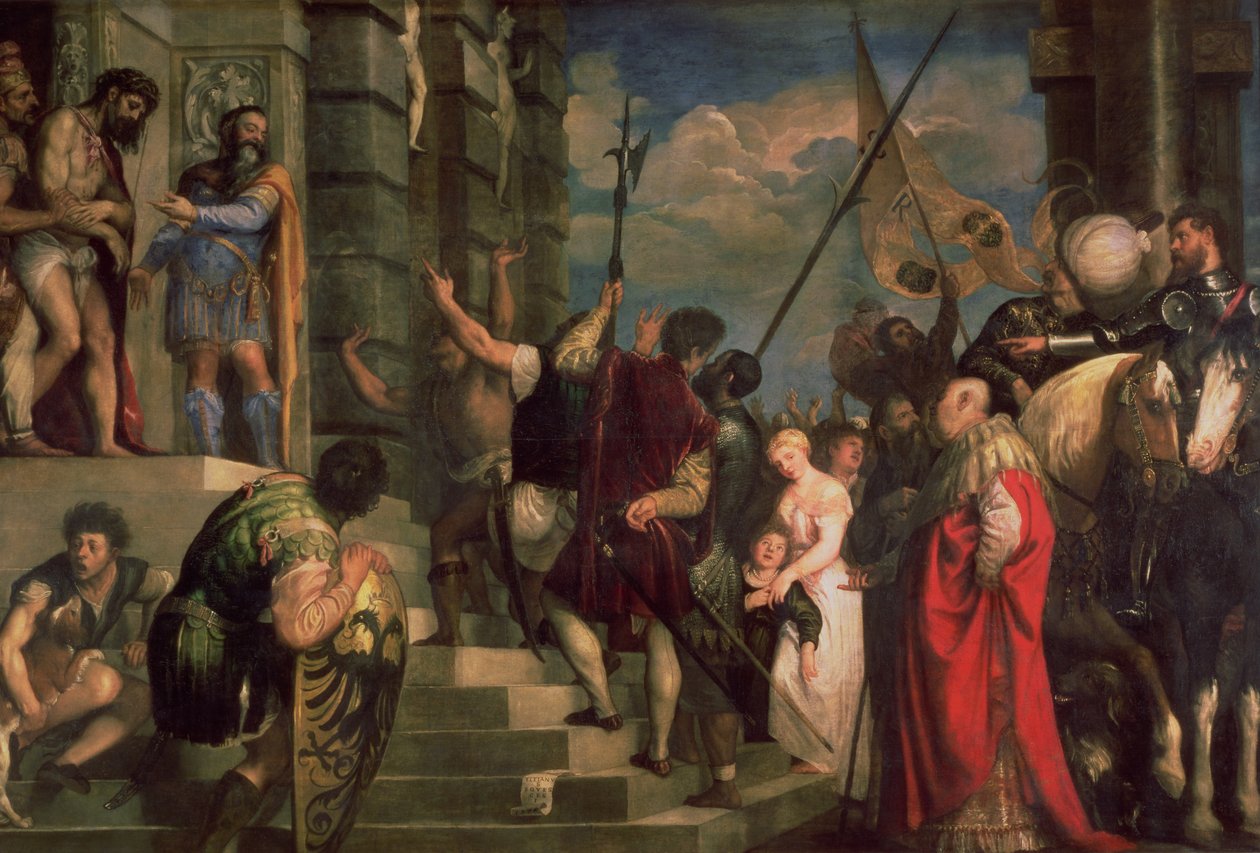 Ecce Homo, 1543 de Tiziano Vecelli