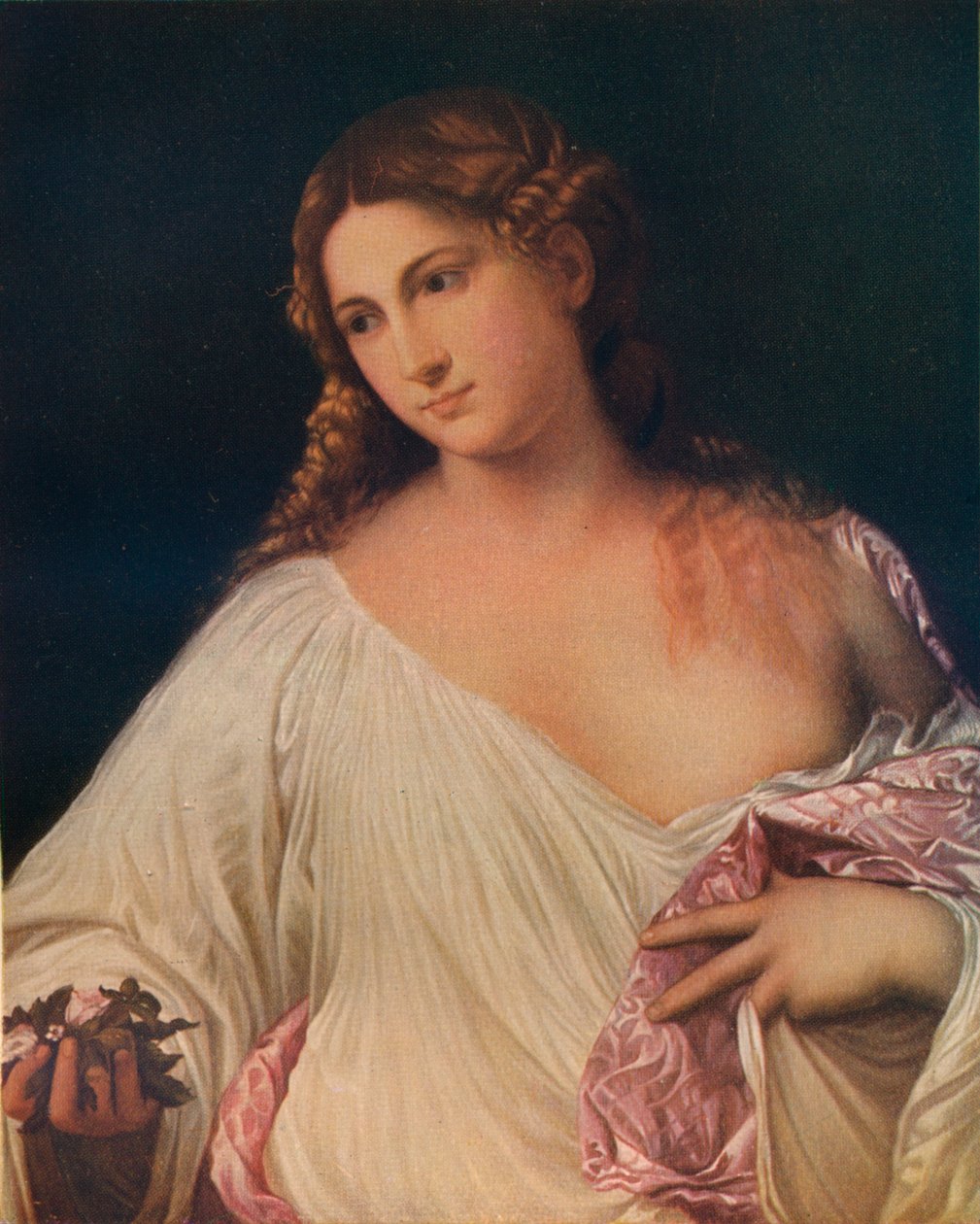 Flora, c1515, 1911 de Tiziano Vecelli