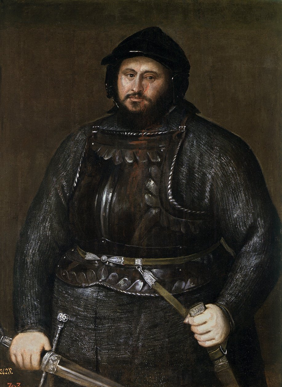 John Frederick I 1503-1554, Eleitor da Saxônia, 1548 de Tiziano Vecelli