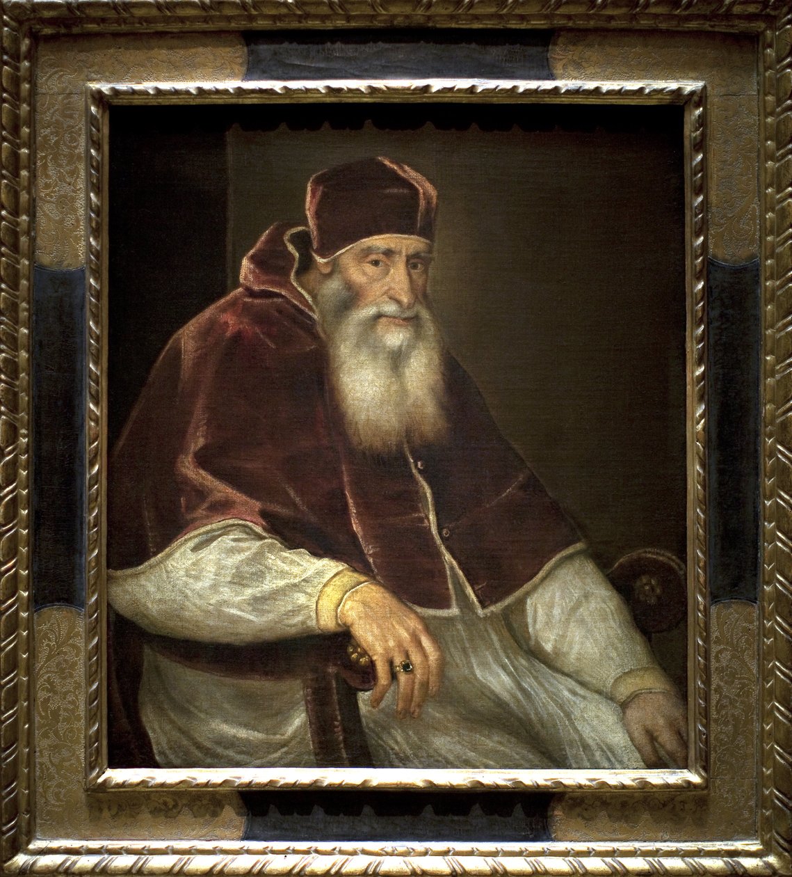 Papa Paulo III (Alessandro Farnese de Tiziano Vecelli