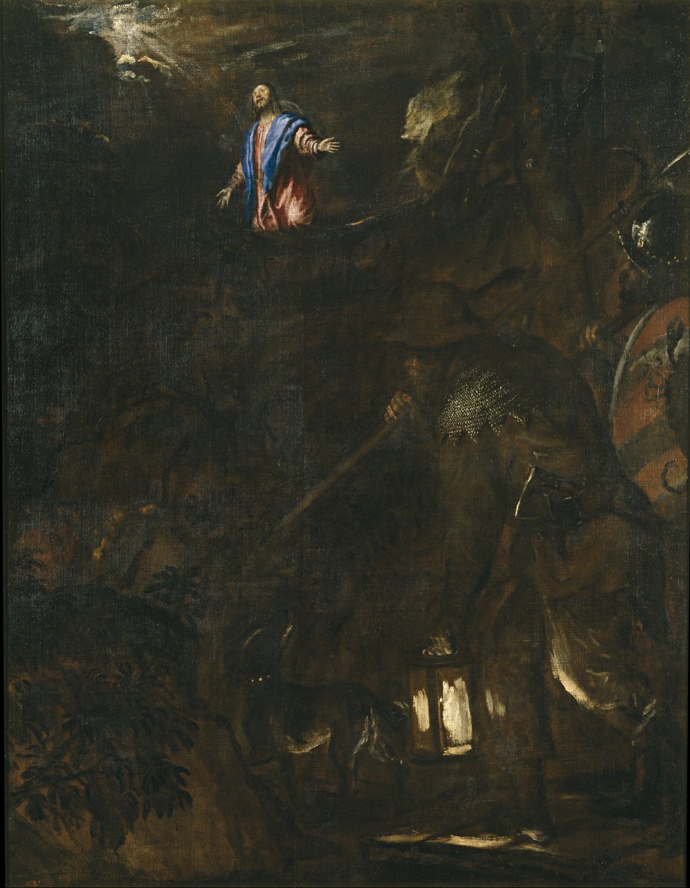 A agonia no jardim, 1562 de Tiziano Vecelli