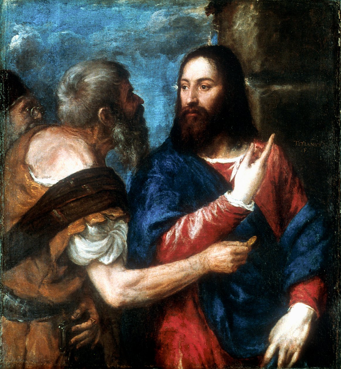 O dinheiro do tributo, 1560-1568 de Tiziano Vecelli