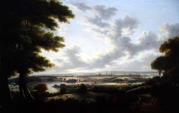 Southampton de Bitterne (óleo sobre tela) de Tobias Young