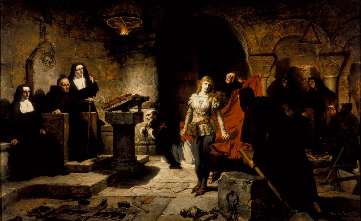 O Julgamento de Constance de Beverly, 1880-83 de Toby Rosenthal