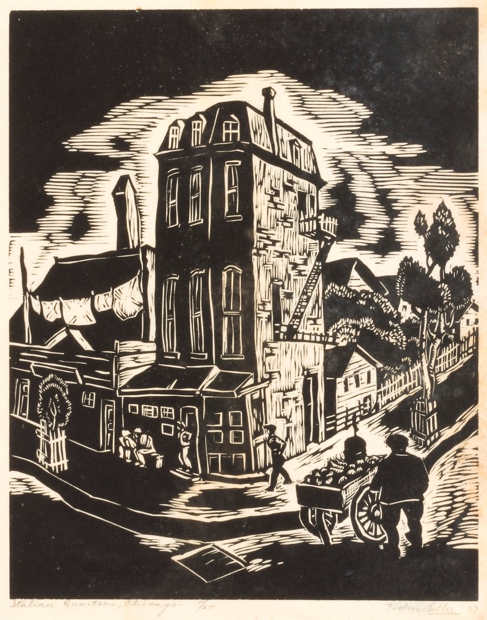 Bairro italiano, Chicago de Todros Geller