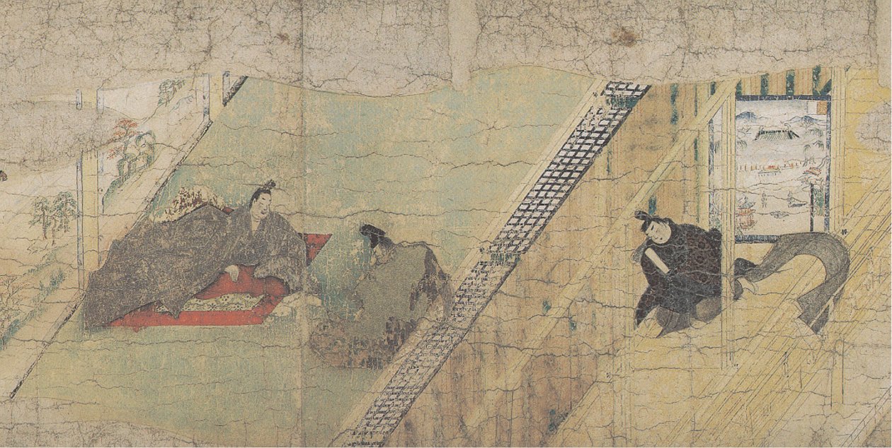 Ban Dainagon Ekotoba (emblema marítimo de Shintaku) de Tokiwa Mitsunaga