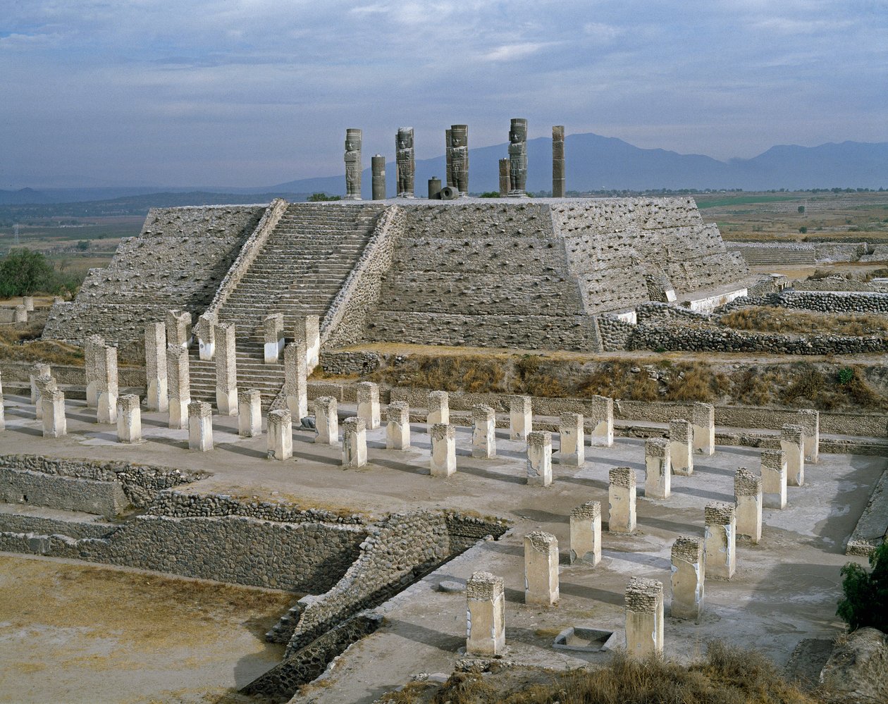 Templo de Quetzalcoatl de Toltec Toltec