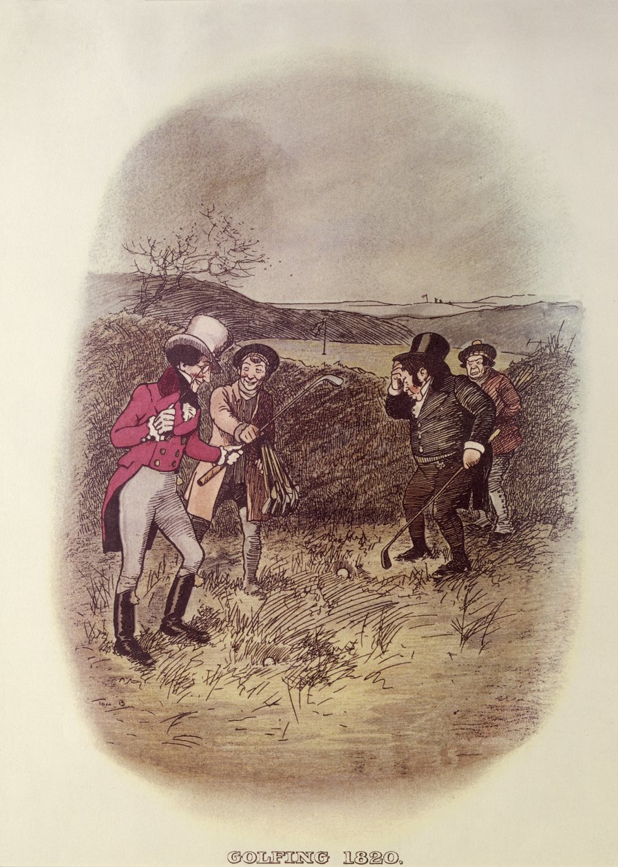 Golfe, 1820 de Tom Browne