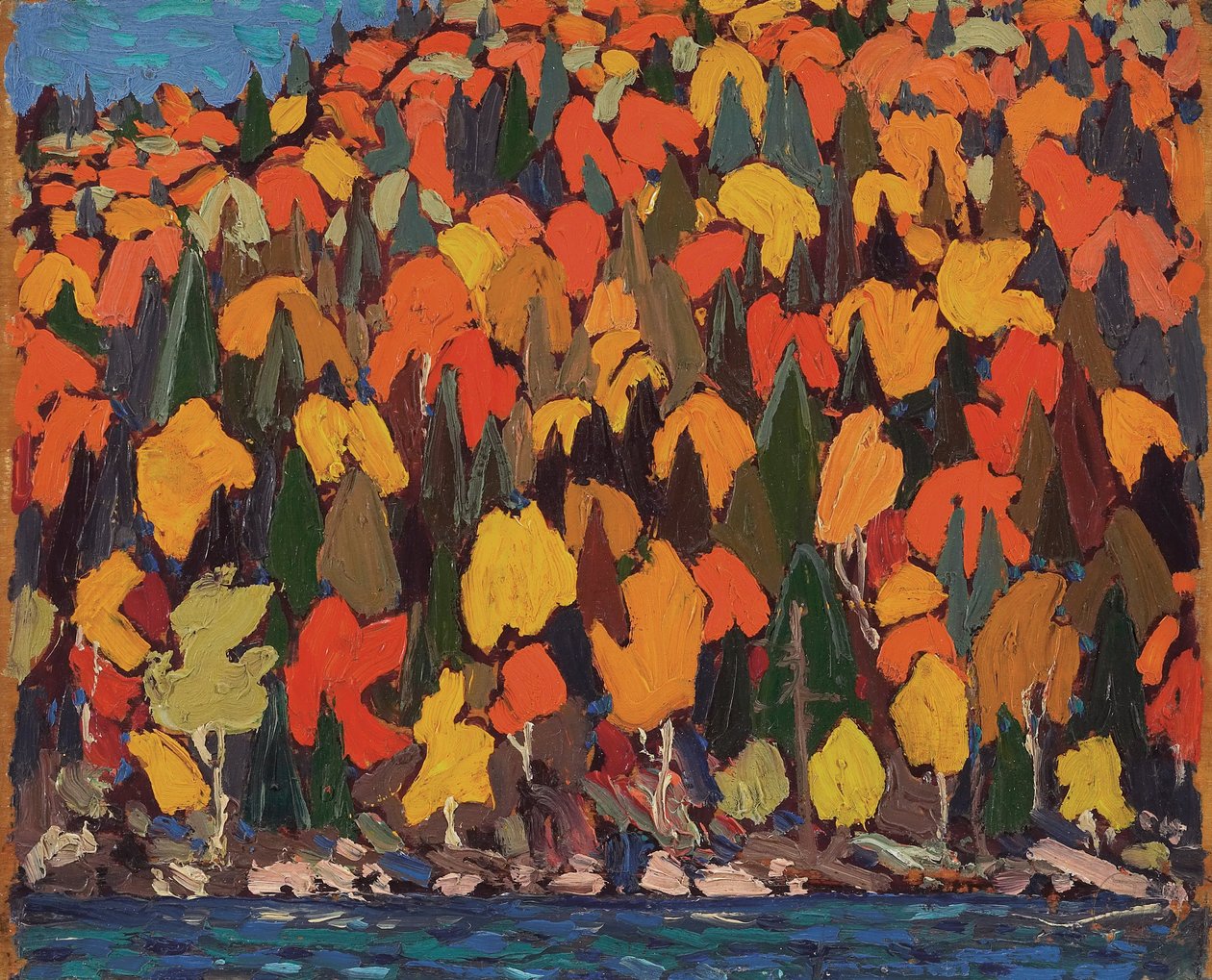 Folhagem de outono de Tom Thomson