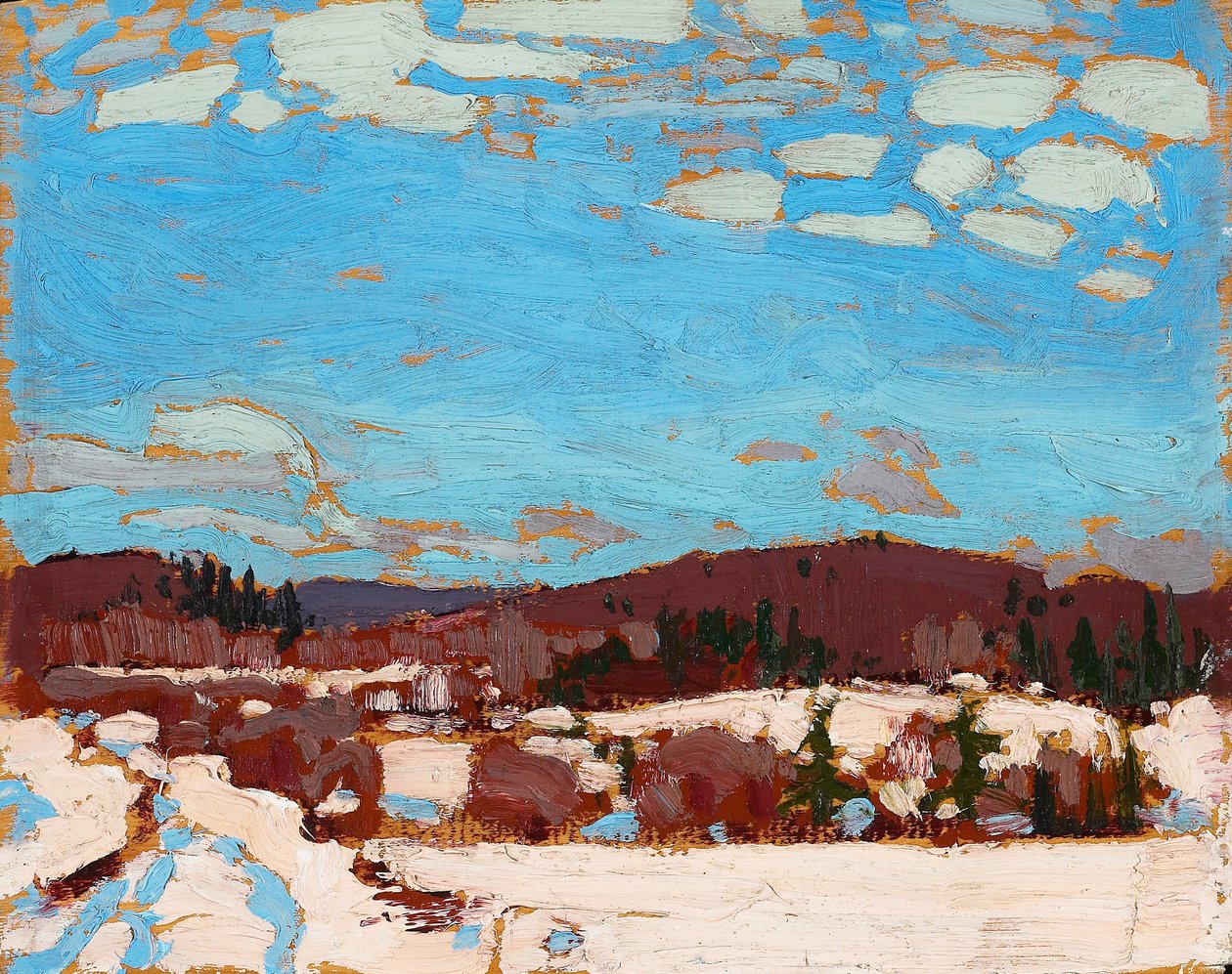 Início da primavera de Tom Thomson