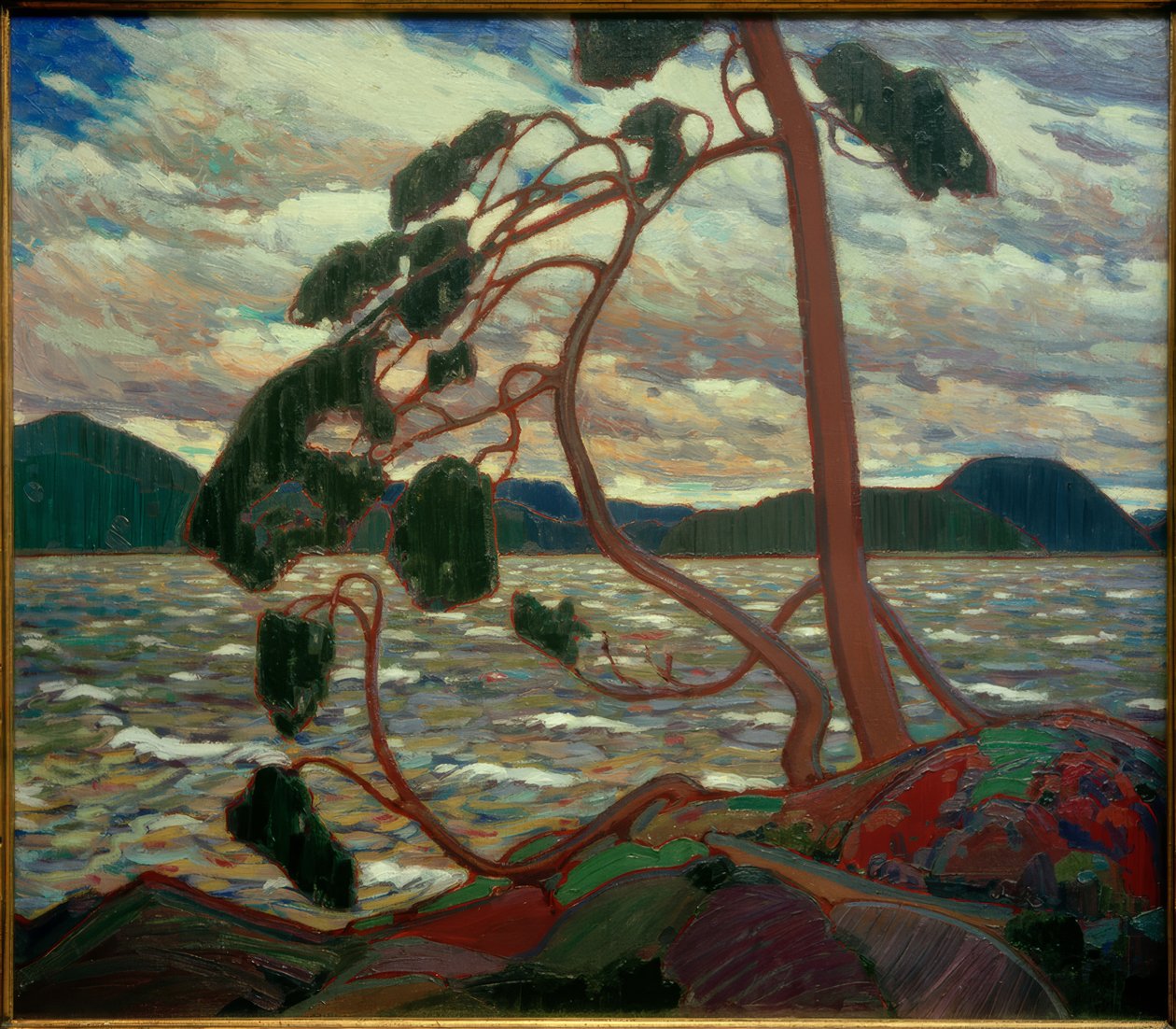 O vento do oeste de Tom Thomson
