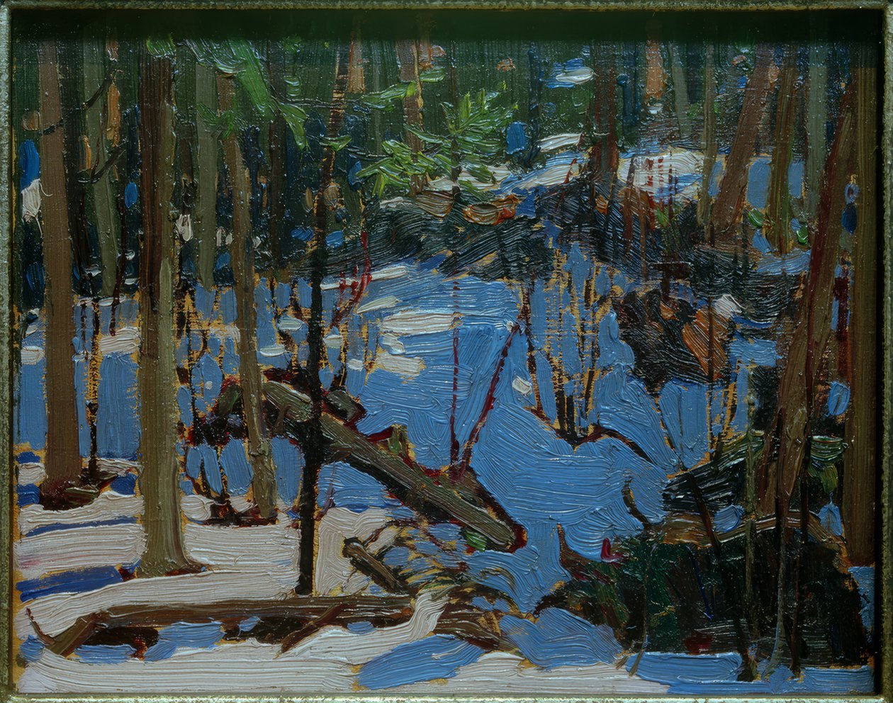 Inverno na floresta de Tom Thomson