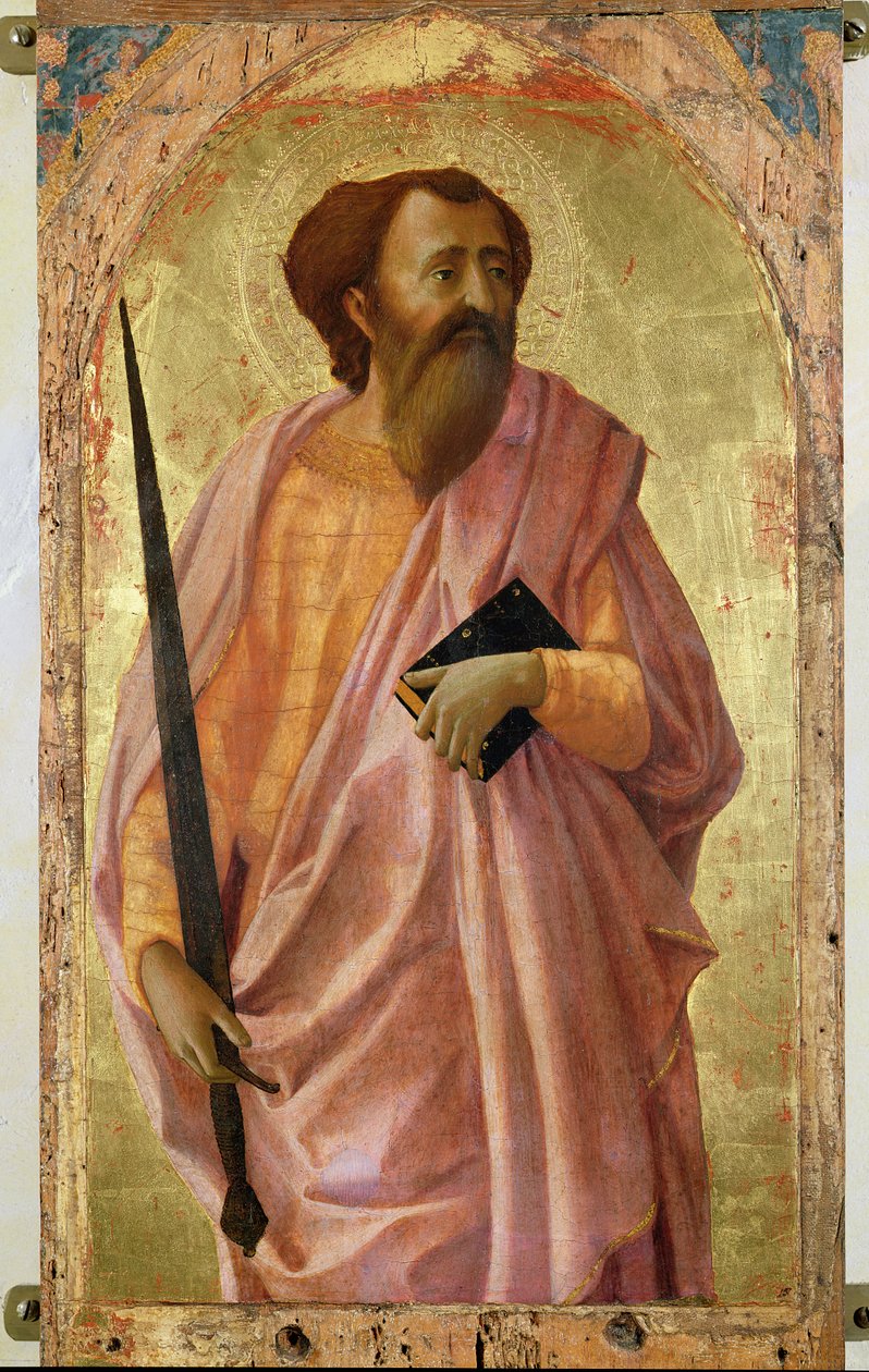 São Paulo, 1426 (têmpera no painel) de Tommaso Masaccio