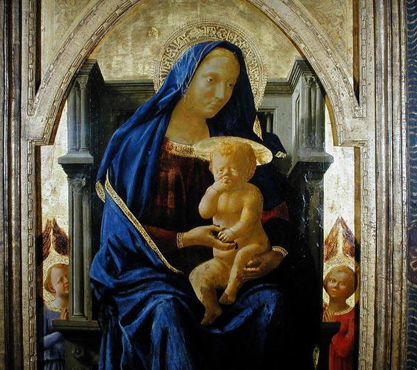 Virgem e Criança, 1426 de Tommaso Masaccio