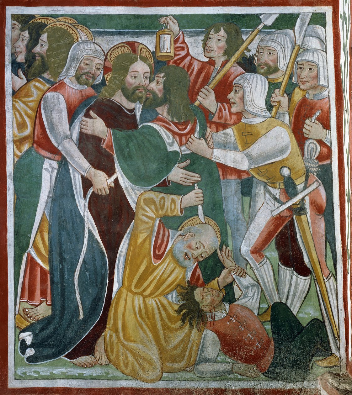 O beijo de Judas de Tommaso (active 1479 1509) (workshop) Cagnola