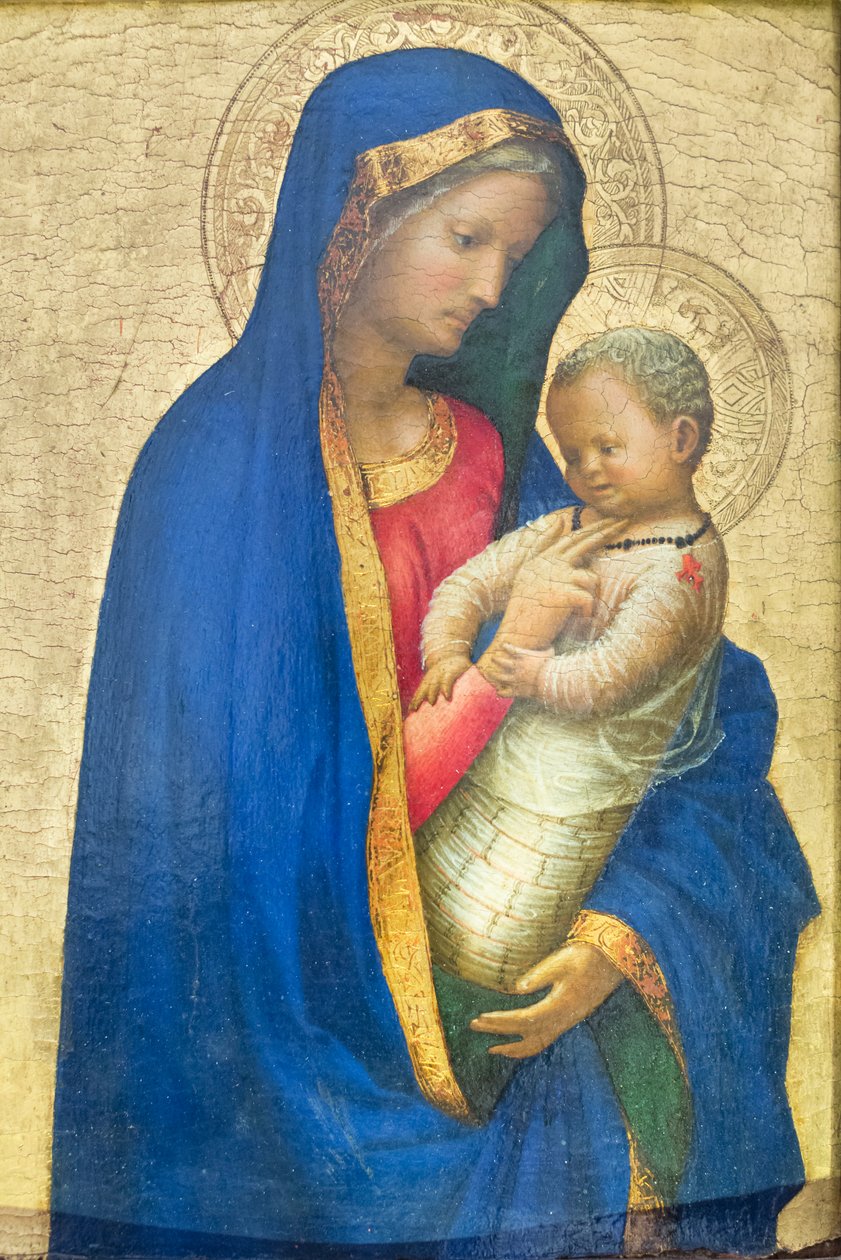 A Madonna e a Criança de Tommaso Masaccio