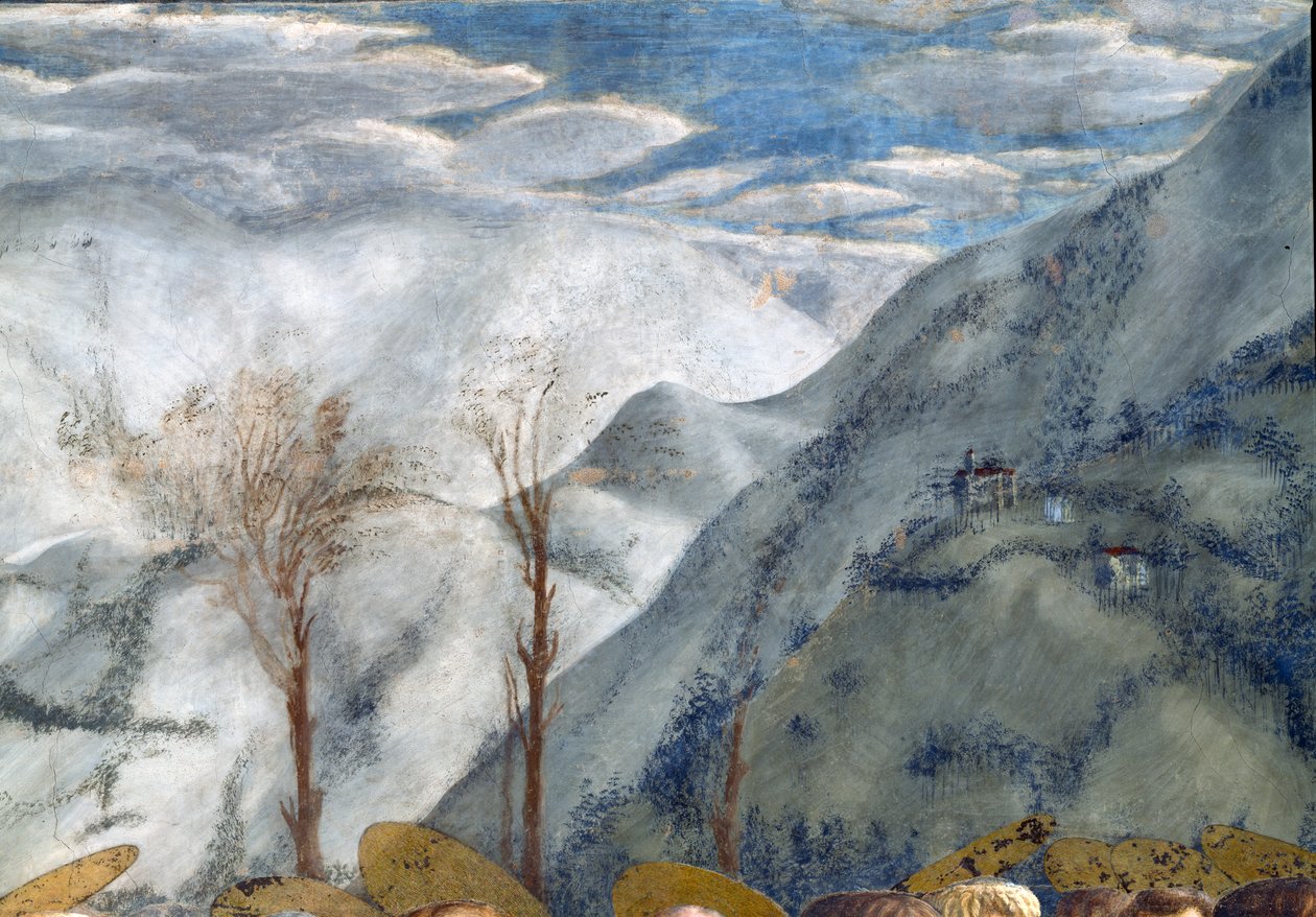 Cena de montanha, Capela Brancacci de Tommaso Masaccio