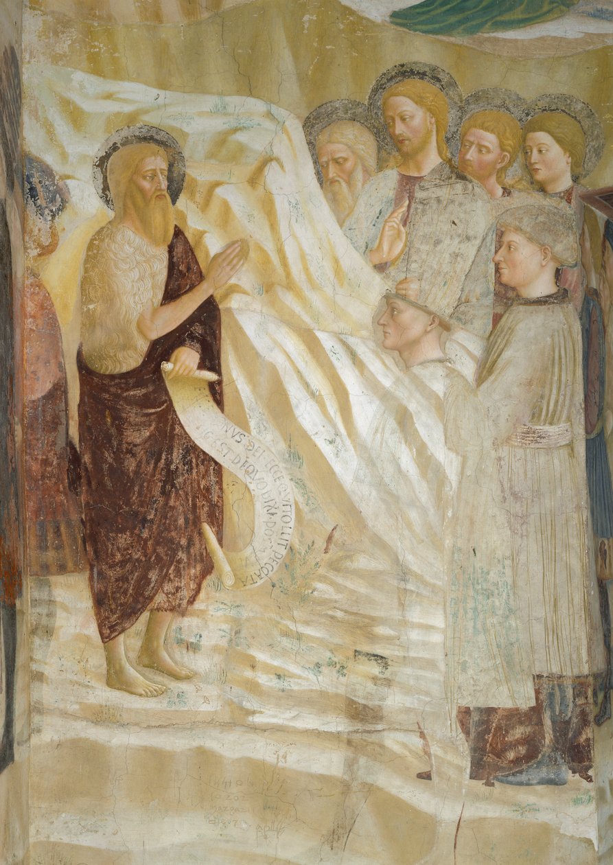 Ciclo de vida de São João Batista: A pregação de São João Batista de Tommaso Masolino da Panicale