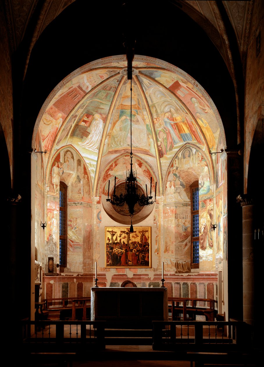 Vida da Virgem - Fresco de Tommaso Masolino da Panicale