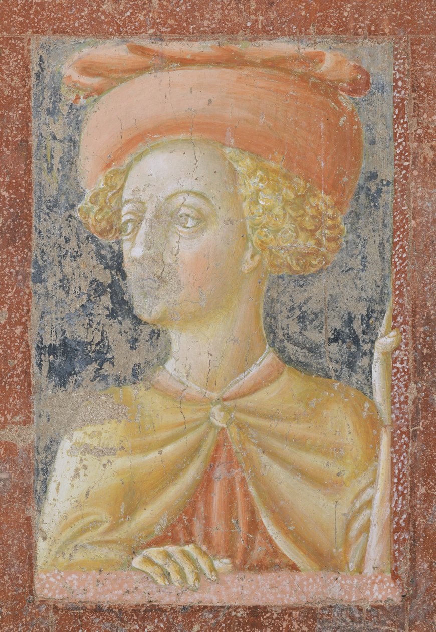 Retrato de um homem de Tommaso Masolino da Panicale