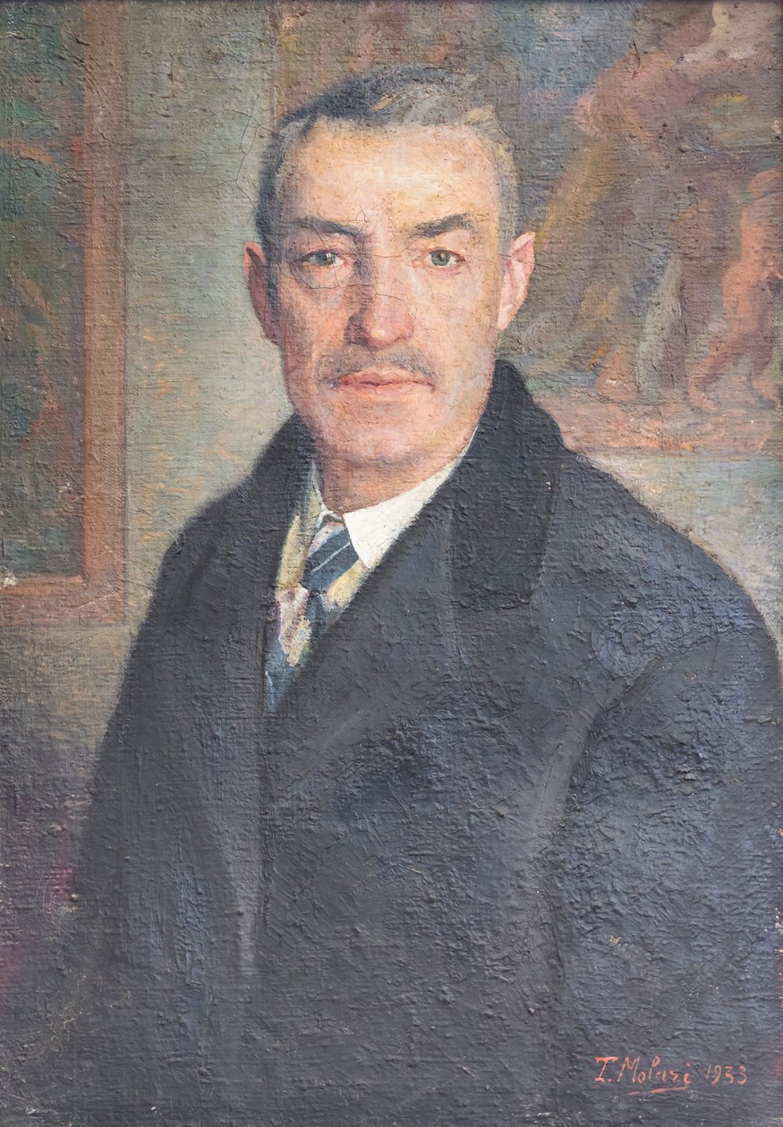Auto-retrato,1933 (pintura) de Tommaso Molari