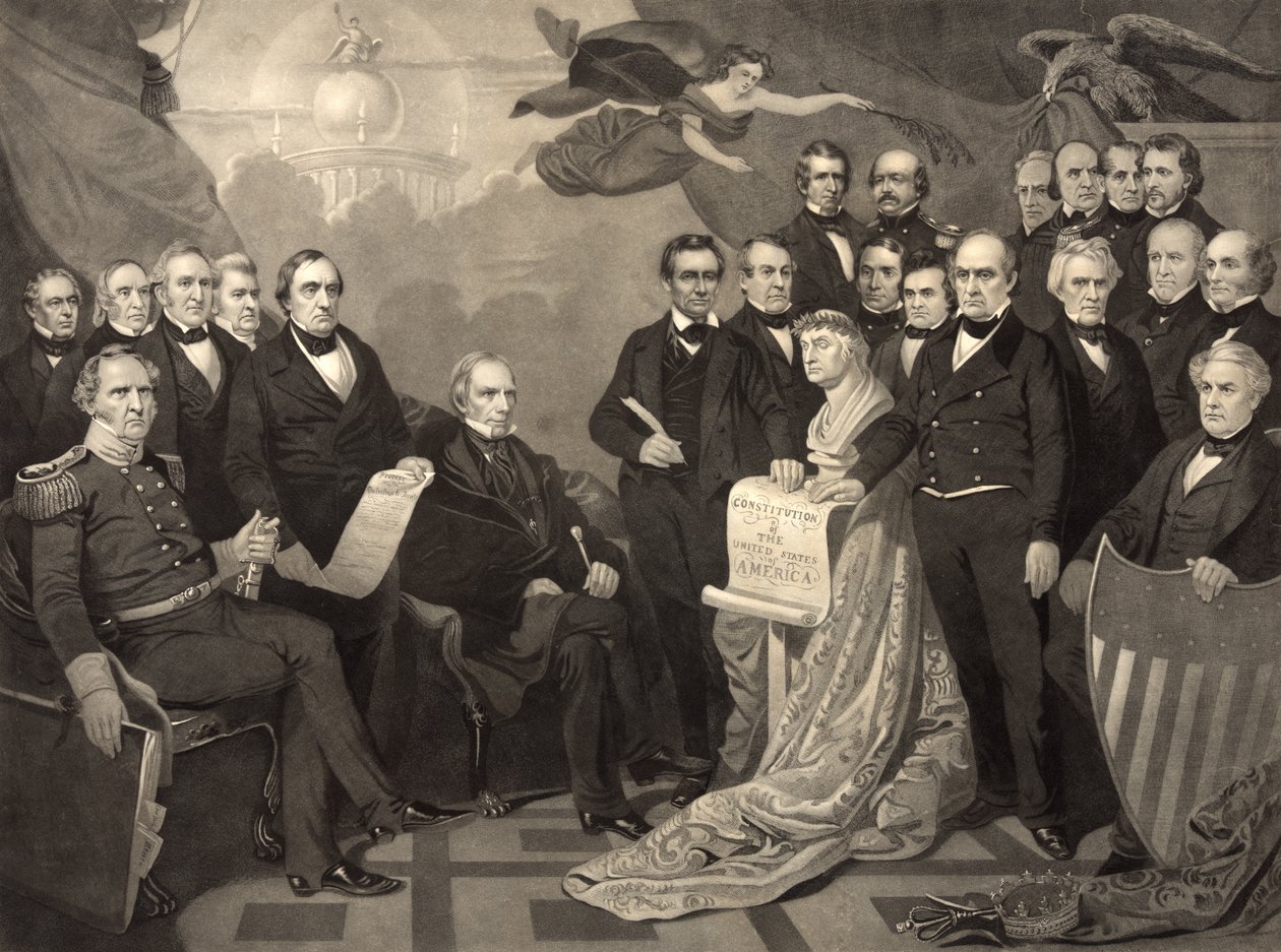 União, pub. 1852 de Tompkins Harrison after Matteson