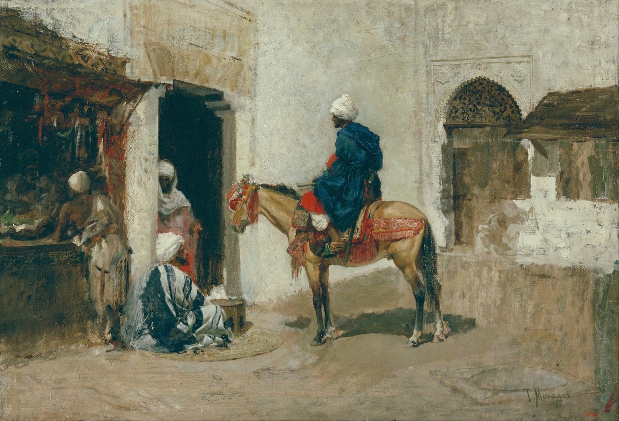 Marroquino a cavalo de Tomàs Moragas