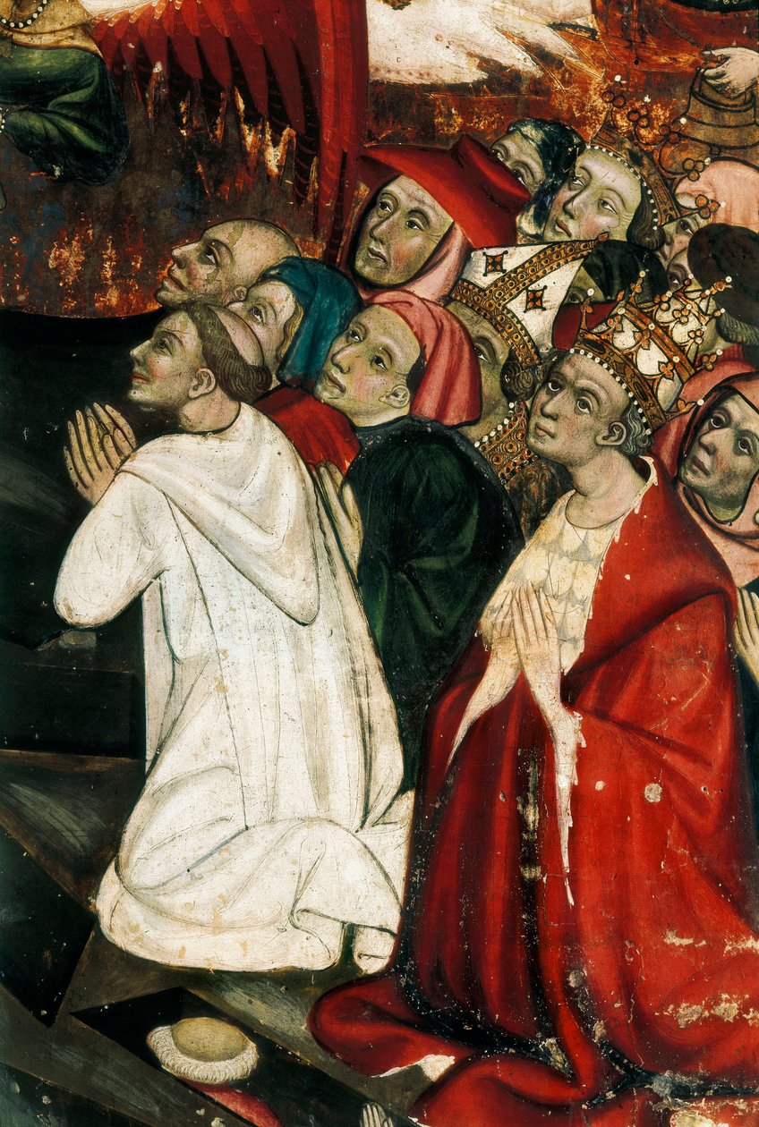 O Juízo Final, detalhe do retábulo originário da igreja de San Sebastián de Guimera de Tomás Giner